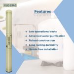 Ozmosis XLE-2540 Reverse Osmosis RO Membrane 2.5"x40" Extra Low Pressure, 900 GPD Water Filtration, 99.7% Salt Rejection, Made with Premium Toray Brand Sheets and Dow Glue