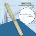 Ozmosis XLE-2540 Reverse Osmosis RO Membrane 2.5"x40" Extra Low Pressure, 900 GPD Water Filtration, 99.7% Salt Rejection, Made with Premium Toray Brand Sheets and Dow Glue
