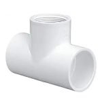 Coastal Water Filters Female Hose Tee Socket to Socket Fittings