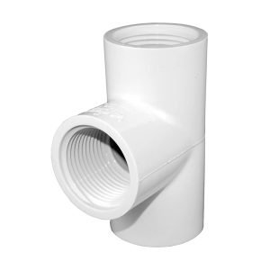 Coastal Water Filters Female Hose Tee Socket to Socket Fittings