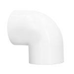 Coastal Water Filters PVC Pipe 90 Degree Elbow Spear Socket to Socket | White