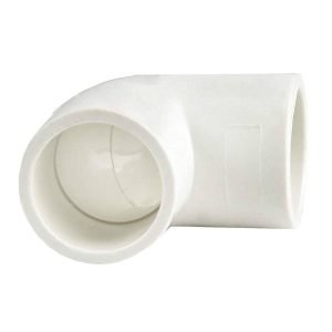 Coastal Water Filters PVC Pipe 90-Degree Elbow Spear Socket to Socket | White