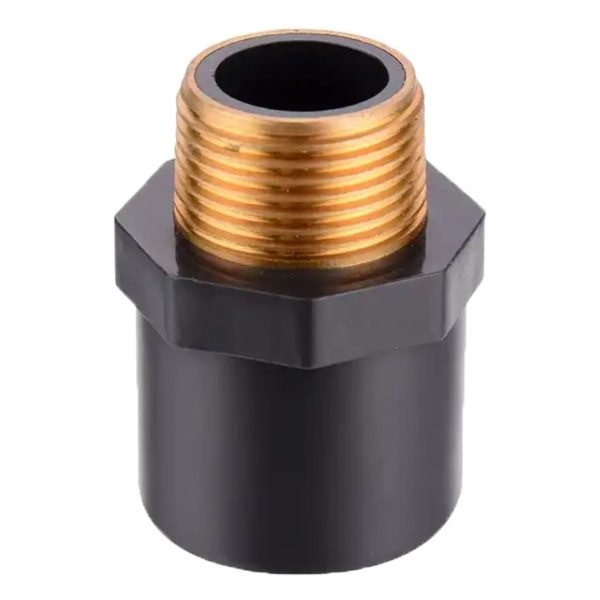 Coastal Water Filters Male Thread Adapter for Plumbing Water Line, Copper