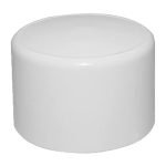 Coastal Water Filters PVC Pipe End Cap Plug Adapter for Plumbing Water Line | White