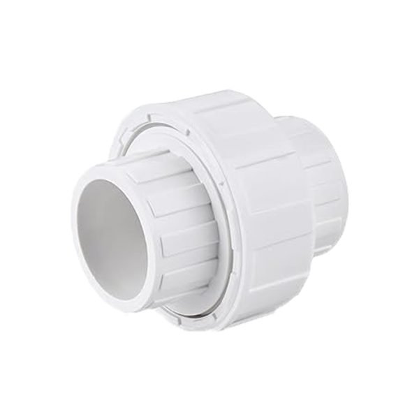 Coastal Water Filters PVC Pipe Fitting Union for Home, Plumbing Water Line | White