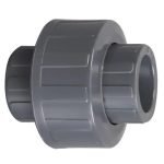 Coastal Water Filters PVC Pipe Fitting Union for Home, Plumbing Water Line | Black