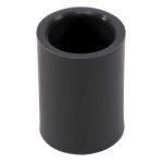 Coastal Water Filters Straight PVC Pipe Fitting Coupling Adapters Connector | Black