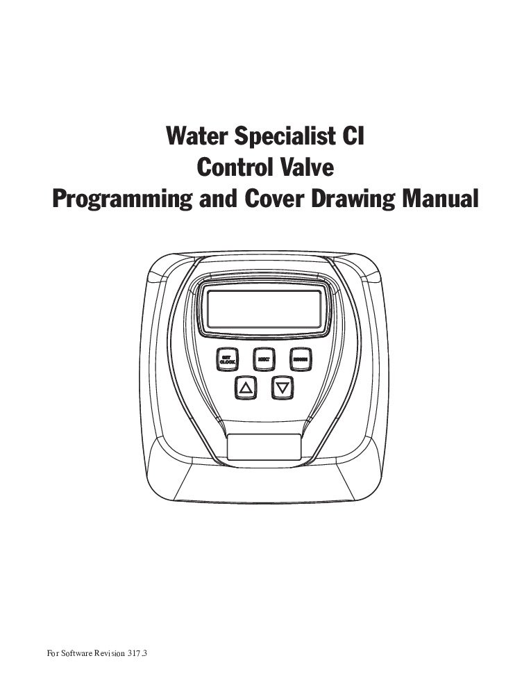 thumbnail of Clack- WS1.5CI and 2LCI Control Valve Programming Manual