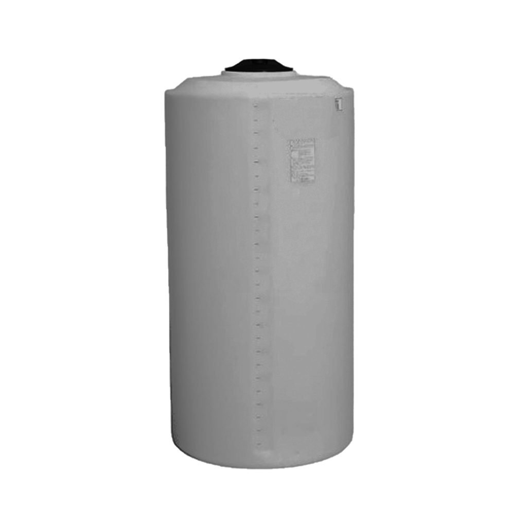 Peabody 265 Gallon Vertical Water Storage Tank For Efficient Water Flow With 1 25 Bulkhead Lid