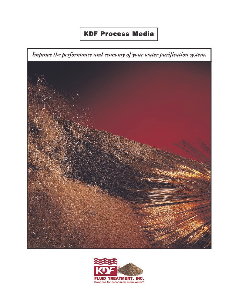 thumbnail of KDF Fluid Treatment – KDF Process Media Brochure