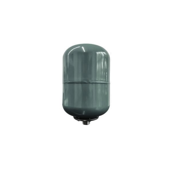 Ozmosis PT5 All SS 304 Stainless Steel Outdoor Well Pressure Tank 5 gal (19L) 3/4"NPT Vertical Butyl Membrane Grey. For Outdoor Use Only ((2 year Warranty)) (OZES5SS, OZES19SS07523, 19L Pressure tank)