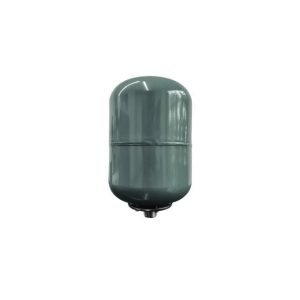 Ozmosis PT5 Carbon Steel Outdoor Well Pressure Tank 5 gal (19L) 3/4"NPT Vertical Butyl Membrane Grey. For Outdoor Use Only ((2 year Warranty)) (OZES5CS, OZES19CS07523, 19L Pressure tank)