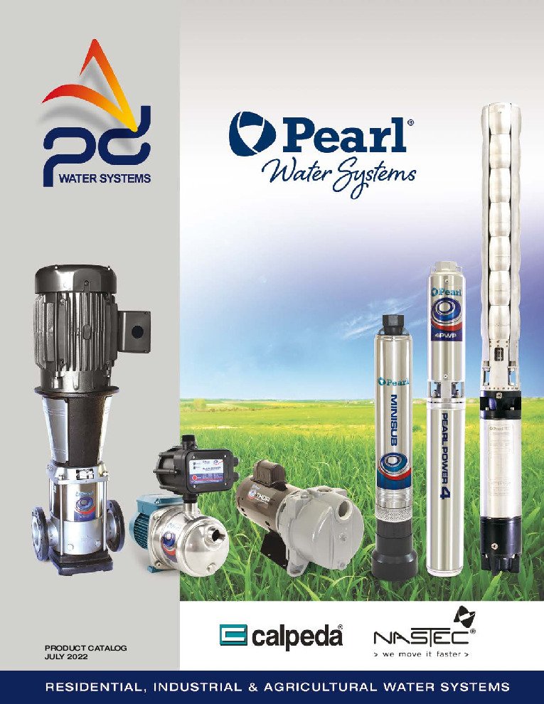 thumbnail of Pearl Pumps – PD Water Systems – Catalog
