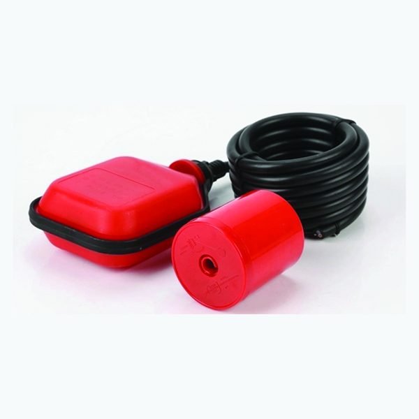 Ozmosis OZ-FL HD Safety Float Switch w/ 230v Plug - Black - Normally Open - Fluid Level Controller - 6M (19.5ft) 14AWG Up Float