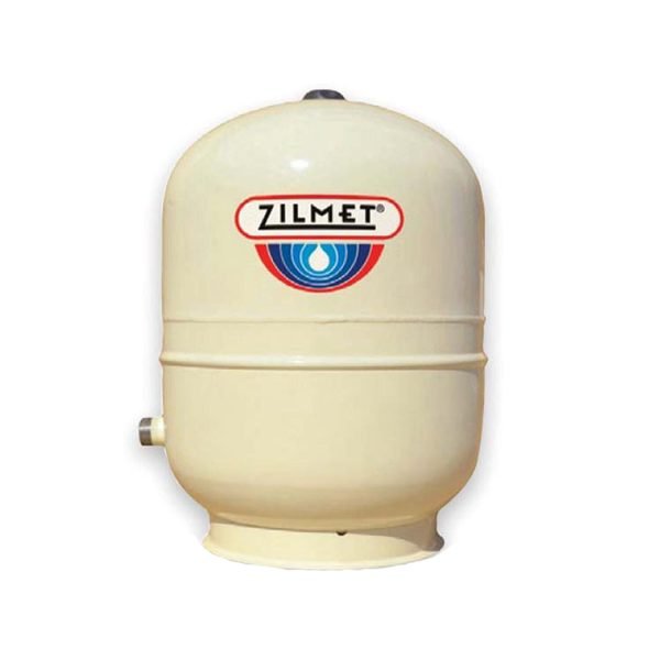 Zilmet 119 Gal (450 liter) Hydro-Plus Vertical Well Tanks for Plumbing Improvement with Tan Side Connection,1.25" NPT