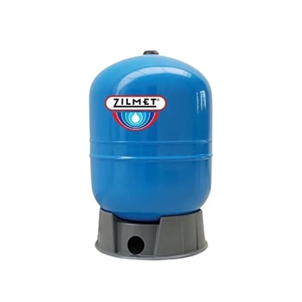 Zilmet 54.7 Gal (207 liter) Hydro-Plus Vertical Well Tanks for Plumbing Improvement with Blue Bottom Connection,1.25" NPT