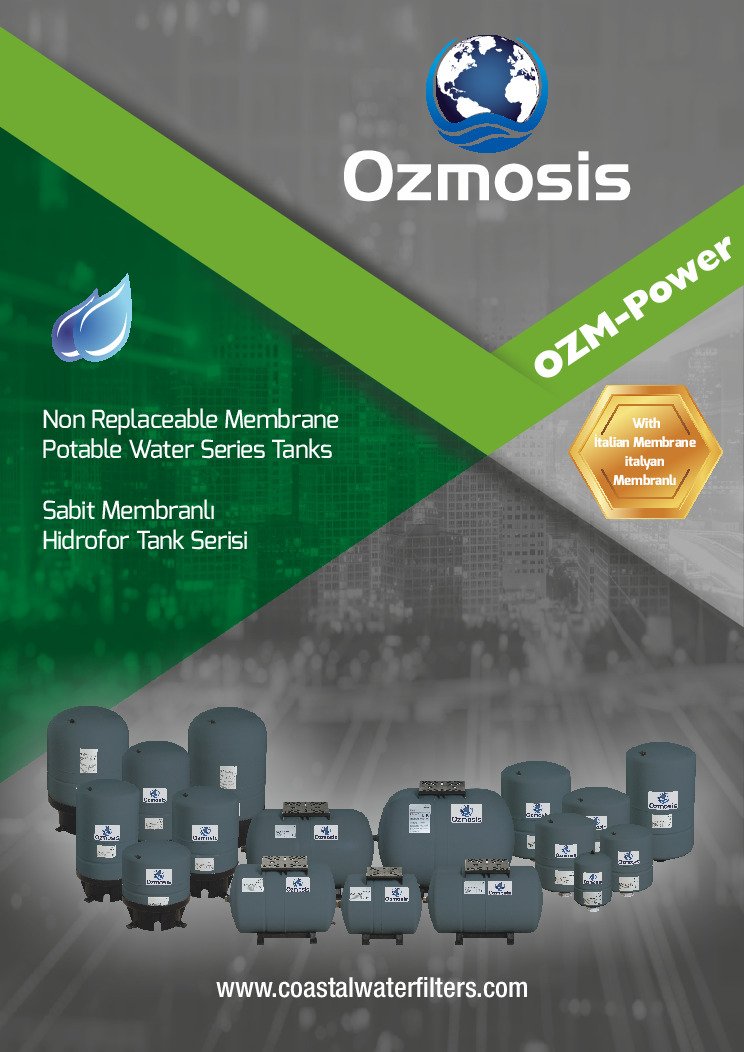 thumbnail of Ozmosis Non Replaceable Membrane Pressure Tanks – Spec Sheet
