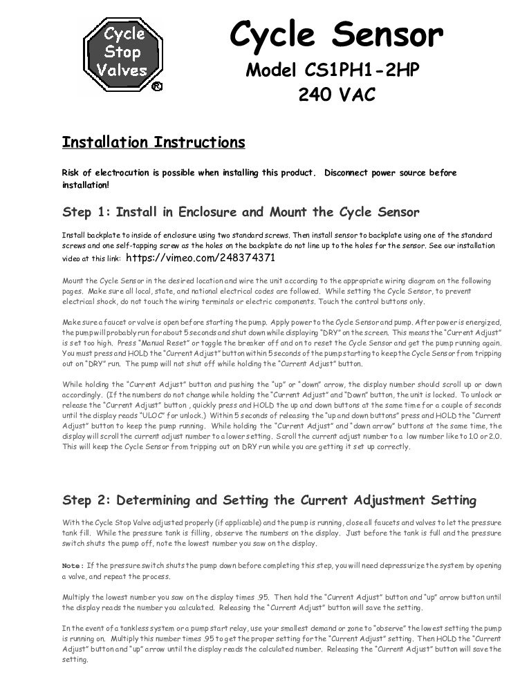 thumbnail of Cycle Stop Valves- Cycle_Sensor_Installation