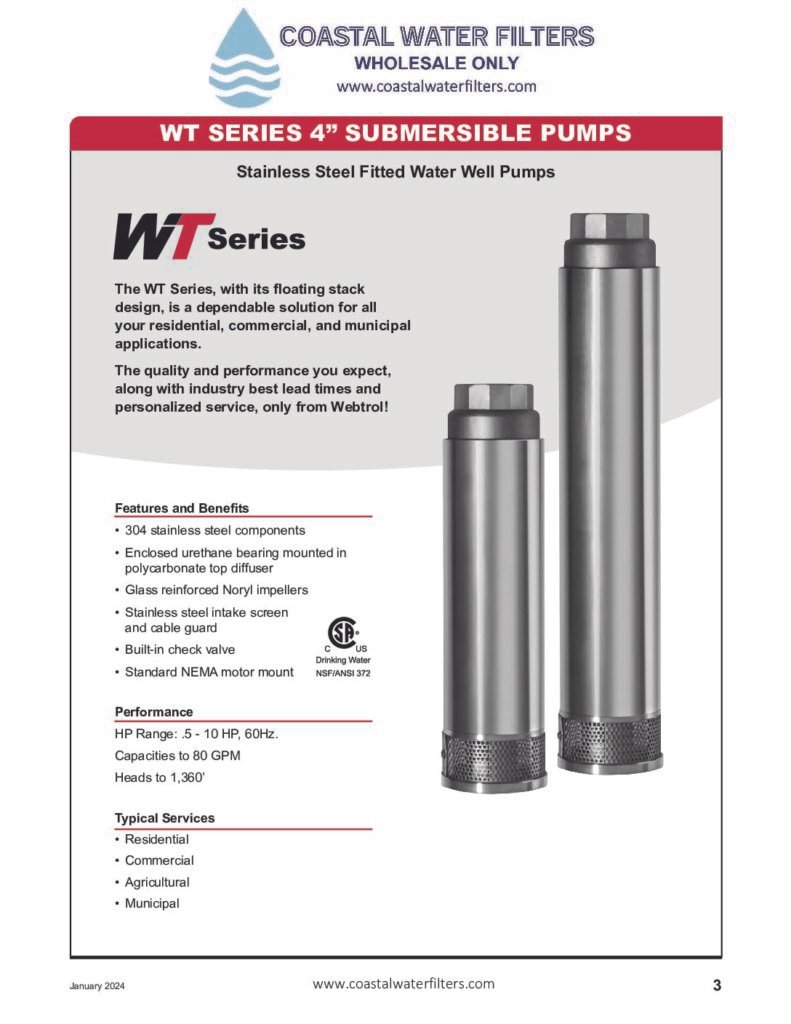 thumbnail of Webtrol – Submersible Pump – Catalog