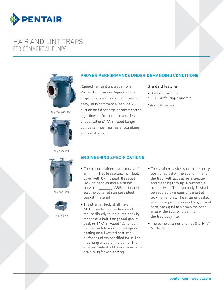 thumbnail of Suction Flange Spec Sheet